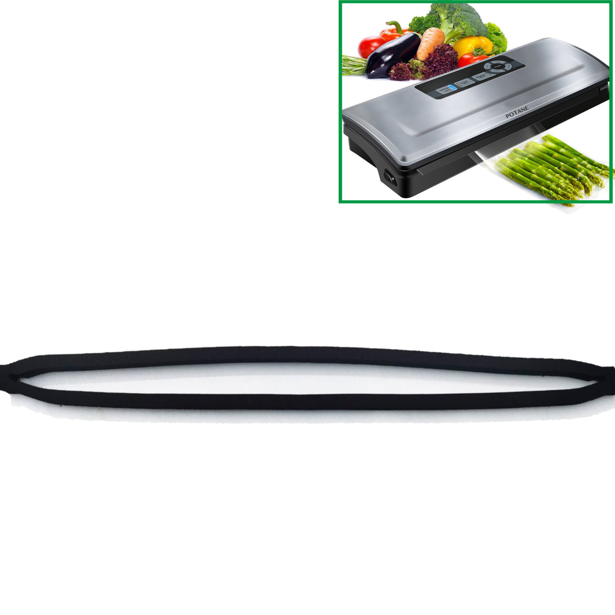 Foam Gasket Replacement for Potane Vacuum Sealer Fits VS2690