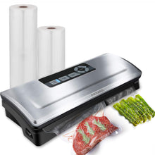 Load image into Gallery viewer, Potane Precision Vacuum Sealer Machine, Powerful Pro Vacuum Food Sealer, 8-in-1 Easy Presets, 4 Food Modes, Dry&Moist&Soft&Delicate with Starter Kit, Compact Design(Silver)