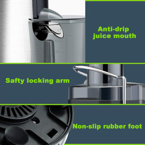 POTANE Juicer Machine, Titanium Enhanced Filter
