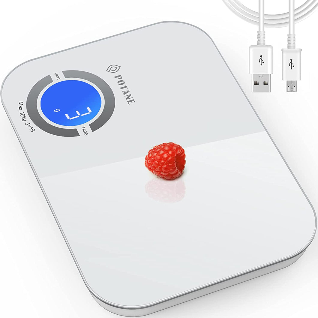 Phansra Food Scale, 22lb Rechargeable Digital Kitchen Scale with
